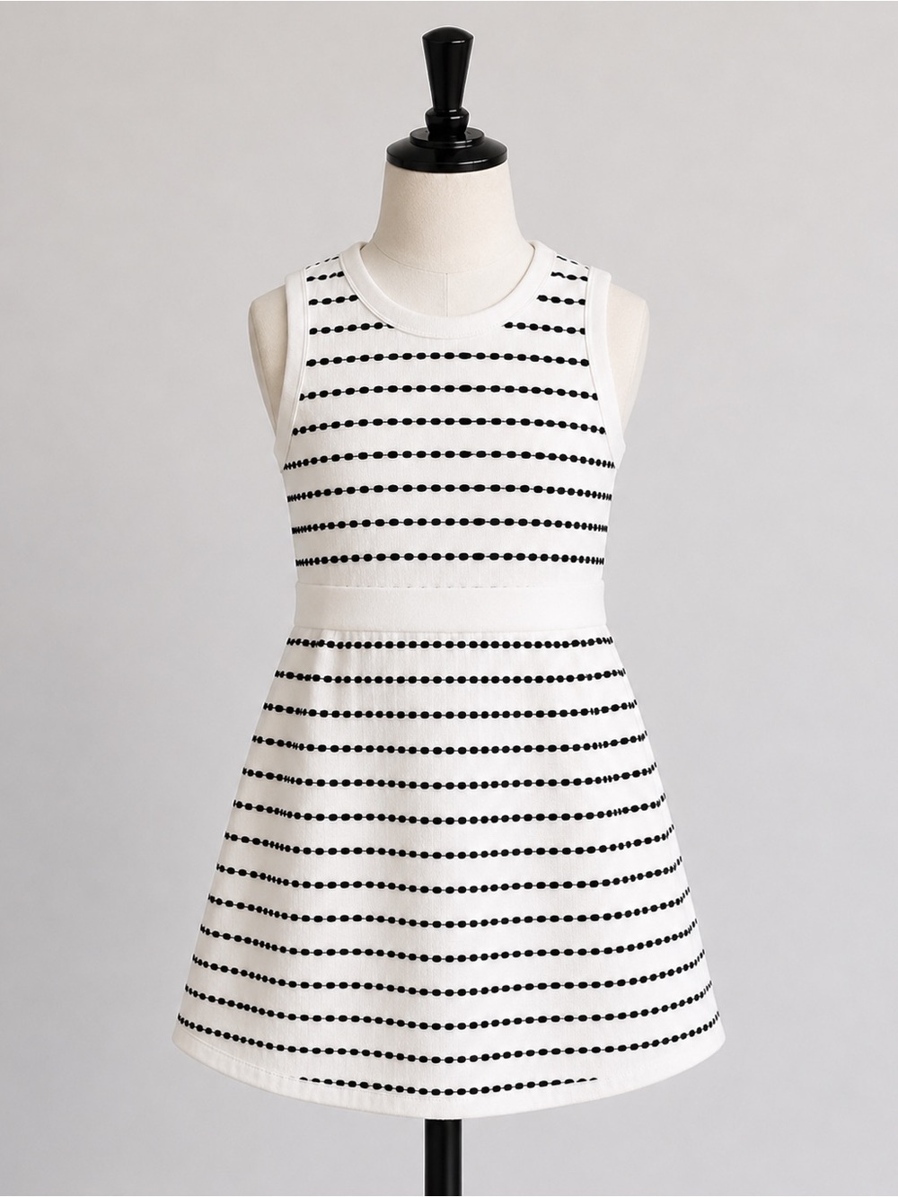 Janie & Jack Black & White dress size 2 toddler